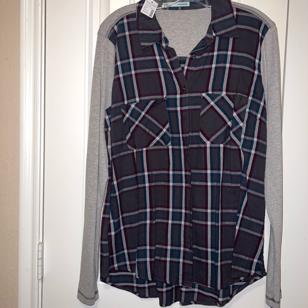 Flannel/ button up